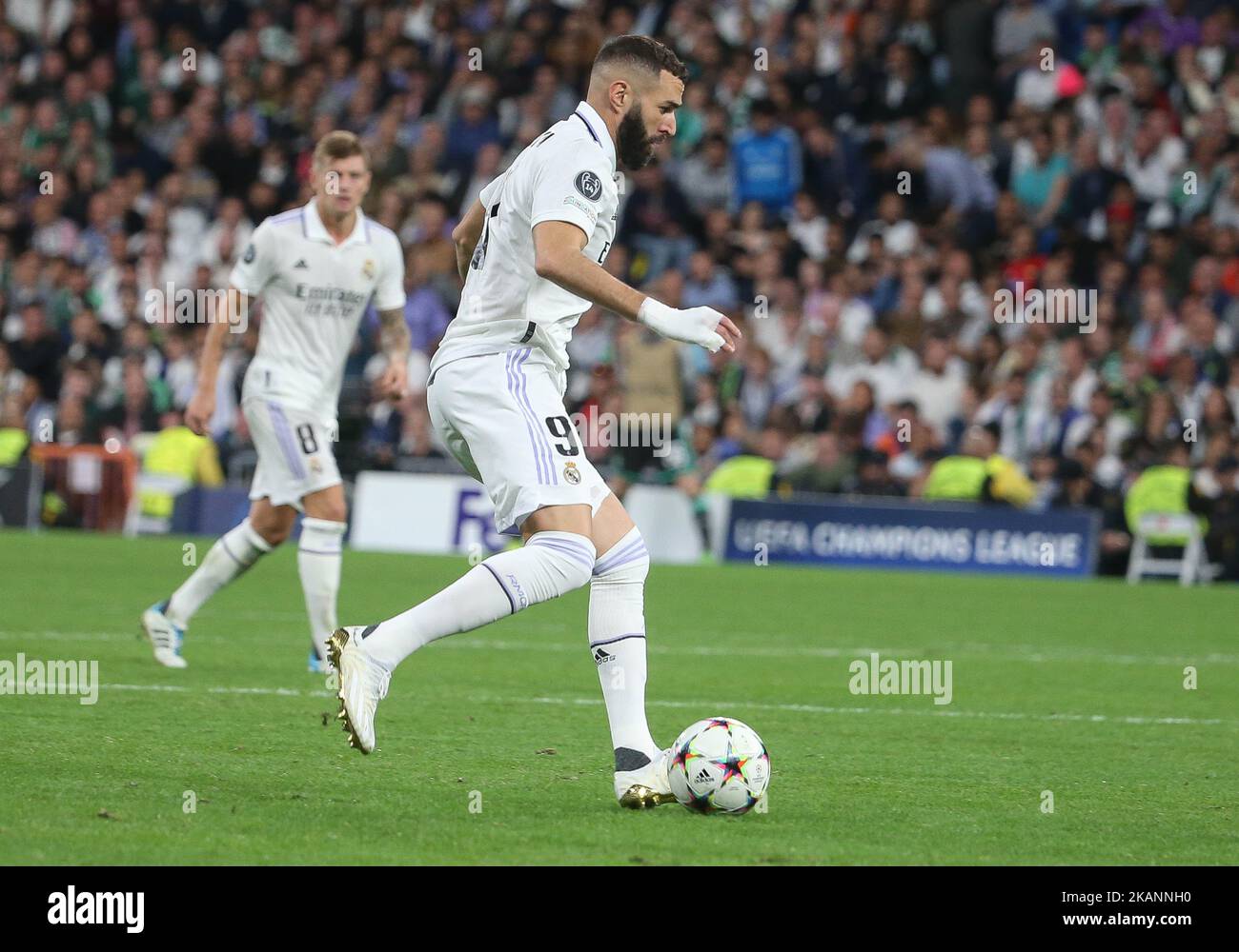 Karim Benzema of Real Madrid during the UEFA Champions League, Group F ...