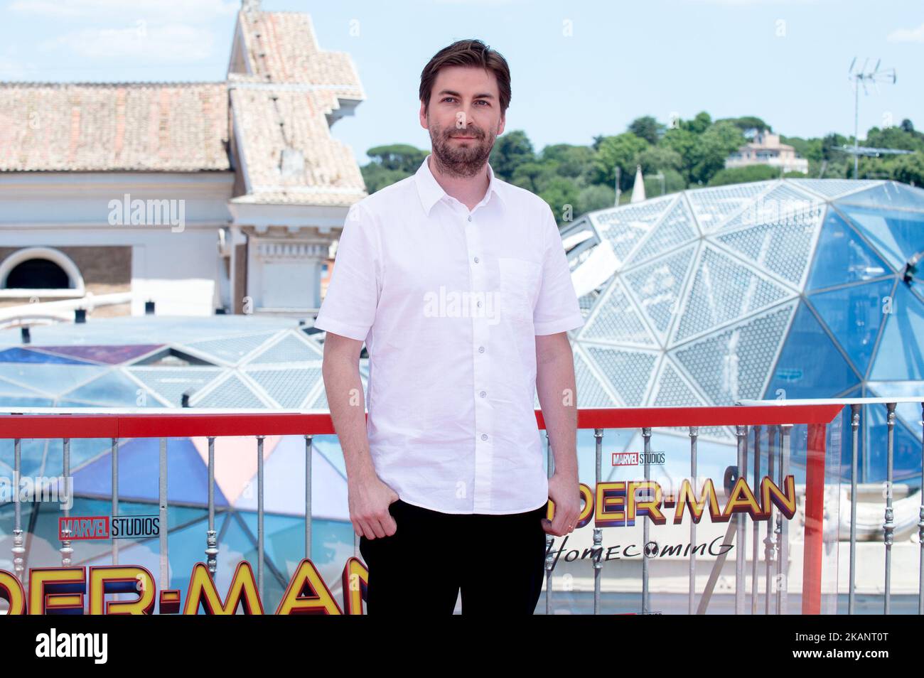 Director Jon Watts attends the 'Spider-Man : Homecoming' photocall at Zuma on June 20, 2017 in Rome, Italy. (Photo by Giuseppe Maffia/NurPhoto) *** Please Use Credit from Credit Field *** Stock Photo