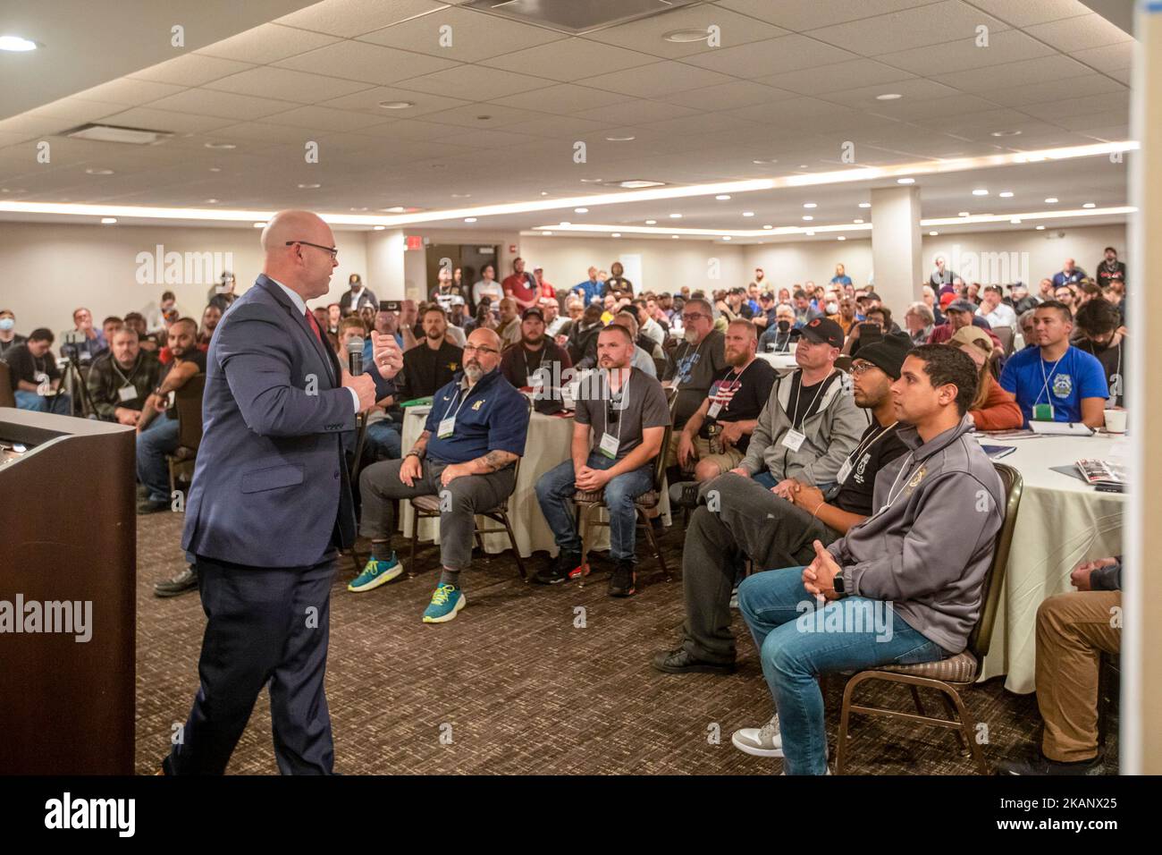 Chicago, Illinois Teamster President Sean O'Brien met with local