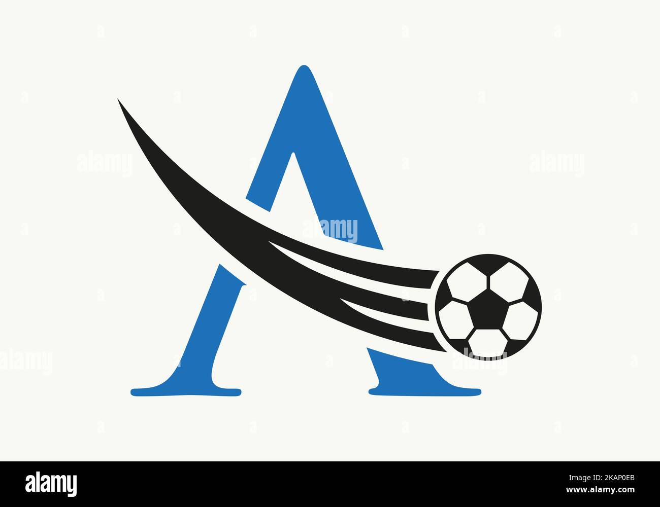 Letter A Soccer Football Logo Soccer Club Symbol Concept Of Football letter-a-soccer-football-logo-soccer-club-symbol-concept-of-football