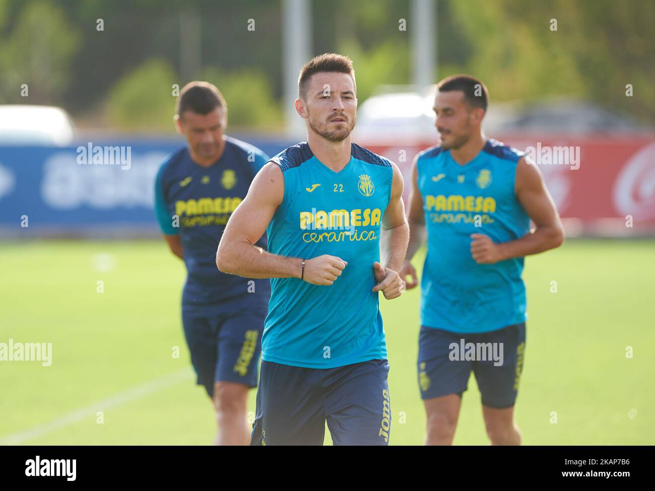 Antonio Rukavina during the first week of Villarreal CF training session at Ciudad Deportiva of Miralcamp on July 14, 2017 in Vila-real, Spain. (Photo by Maria Jose Segovia/NurPhoto) *** Please Use Credit from Credit Field *** Stock Photo