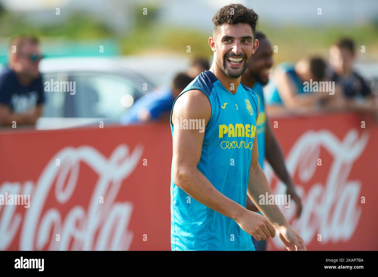 Alvaro Gonzalez during the first week of Villarreal CF training session at Ciudad Deportiva of Miralcamp on July 14, 2017 in Vila-real, Spain. (Photo by Maria Jose Segovia/NurPhoto) *** Please Use Credit from Credit Field *** Stock Photo