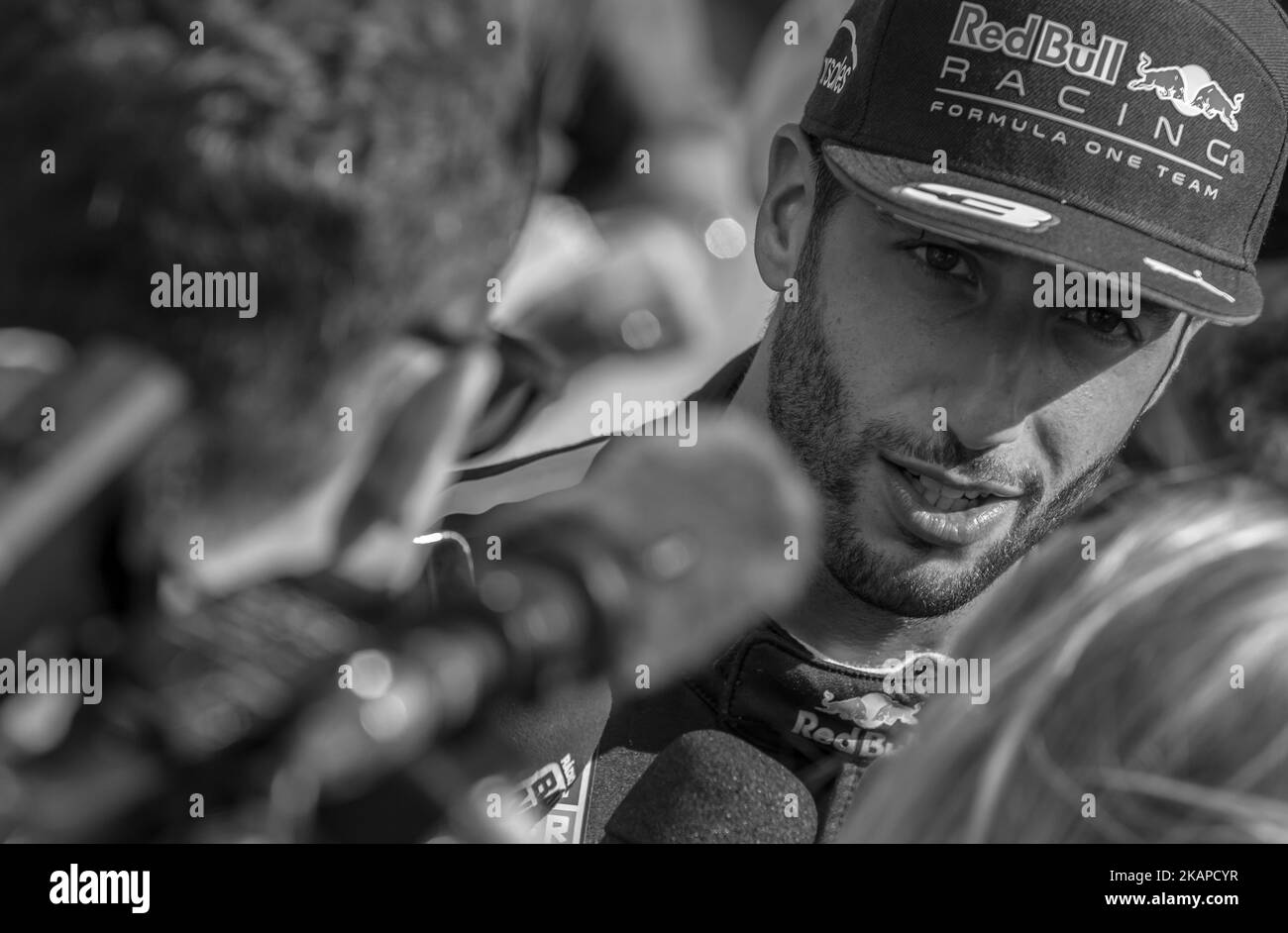 daniel-ricciardo-formula-1-racing-driver-black-and-white-stock-photos