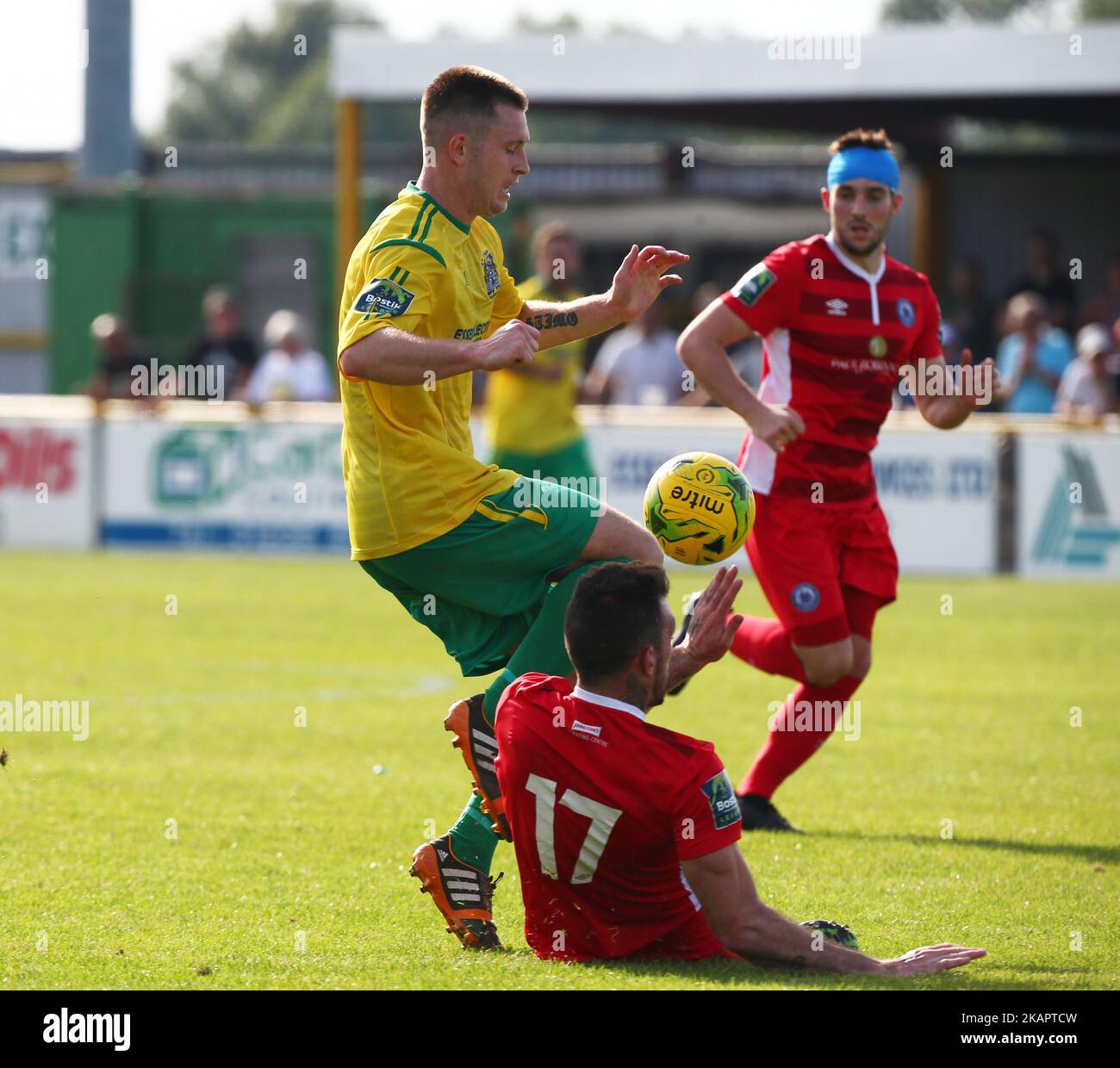 Charlie Stimson of Thurrock FC during Bostik League Premier Division