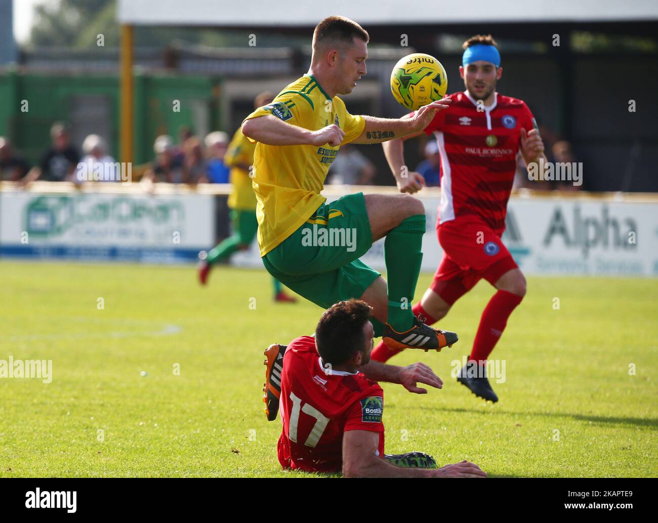 Charlie Stimson of Thurrock FC during Bostik League Premier Division