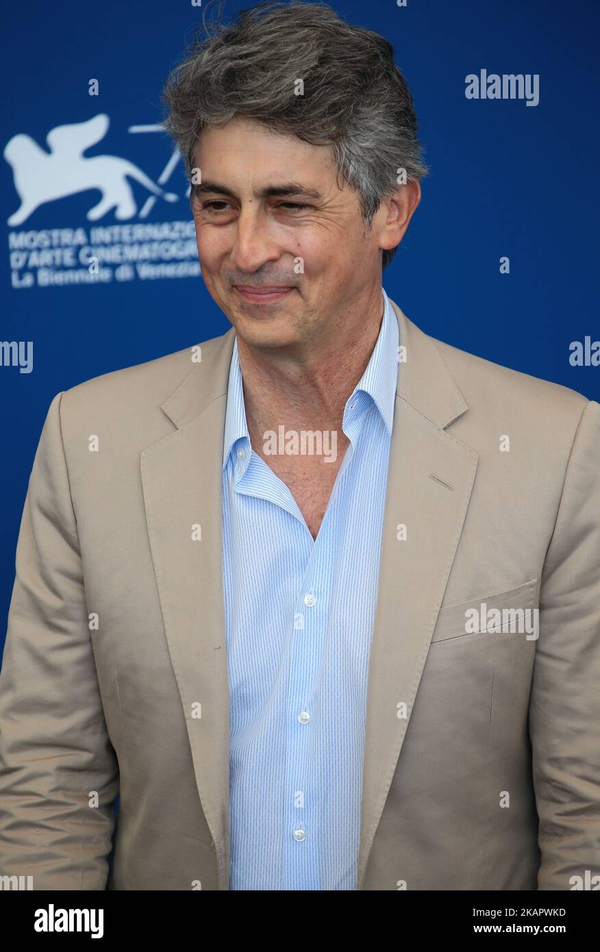 Alexander Payne attend the 'Downsizing' photocall during the 74th Venice Film Festival on August 30, 2017 in Venice, Italy. (Photo by Matteo Chinellato/NurPhoto) Stock Photo