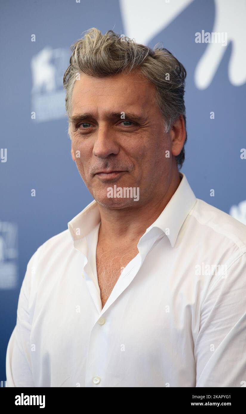 Lior Ashkenazi attend the photocall of the movie 'Foxtrot' presented in competition at the 74th Venice Film Festival in Venice, Italy, on September 2, 2017. (Photo by Matteo Chinellato/NurPhoto) Stock Photo