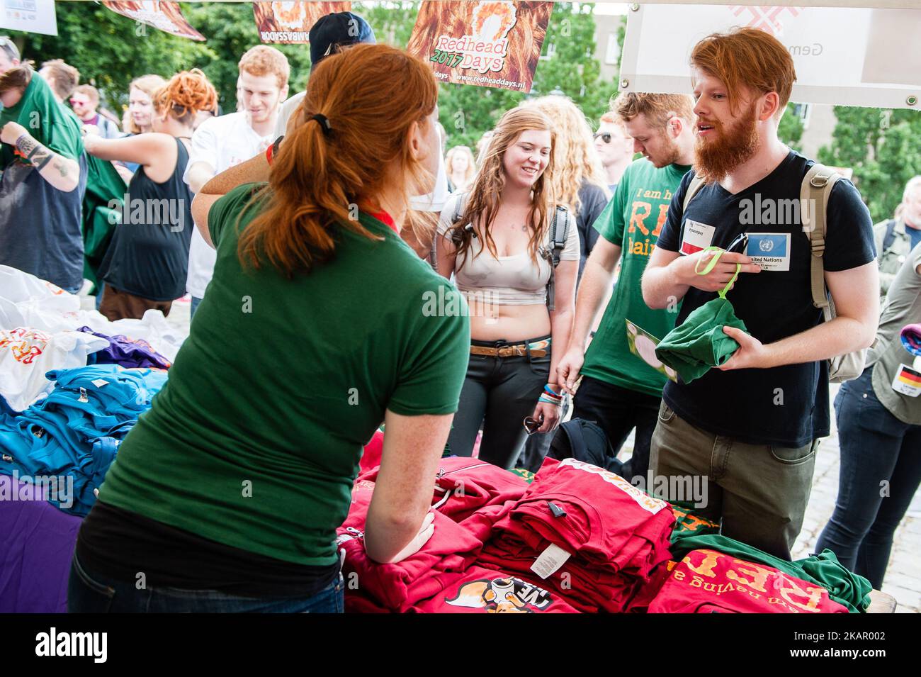 September 2nd, Breda. Every year thousands of natural redheads gather