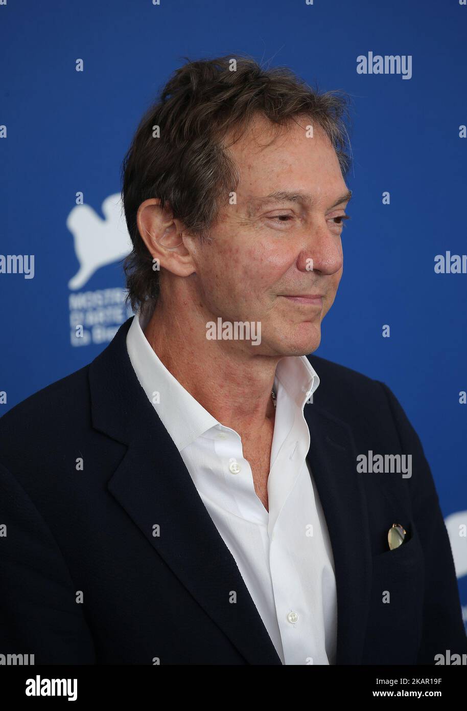 John Branca attend the photocall of the movie 'Michael Jackson's Thriller 3D and making of Michael Jackson's Thriller' presented out of competition at the 74th Venice Film Festival l in Venice, Italy, on September 4, 2017. (Photo by Matteo Chinellato/NurPhoto) Stock Photo