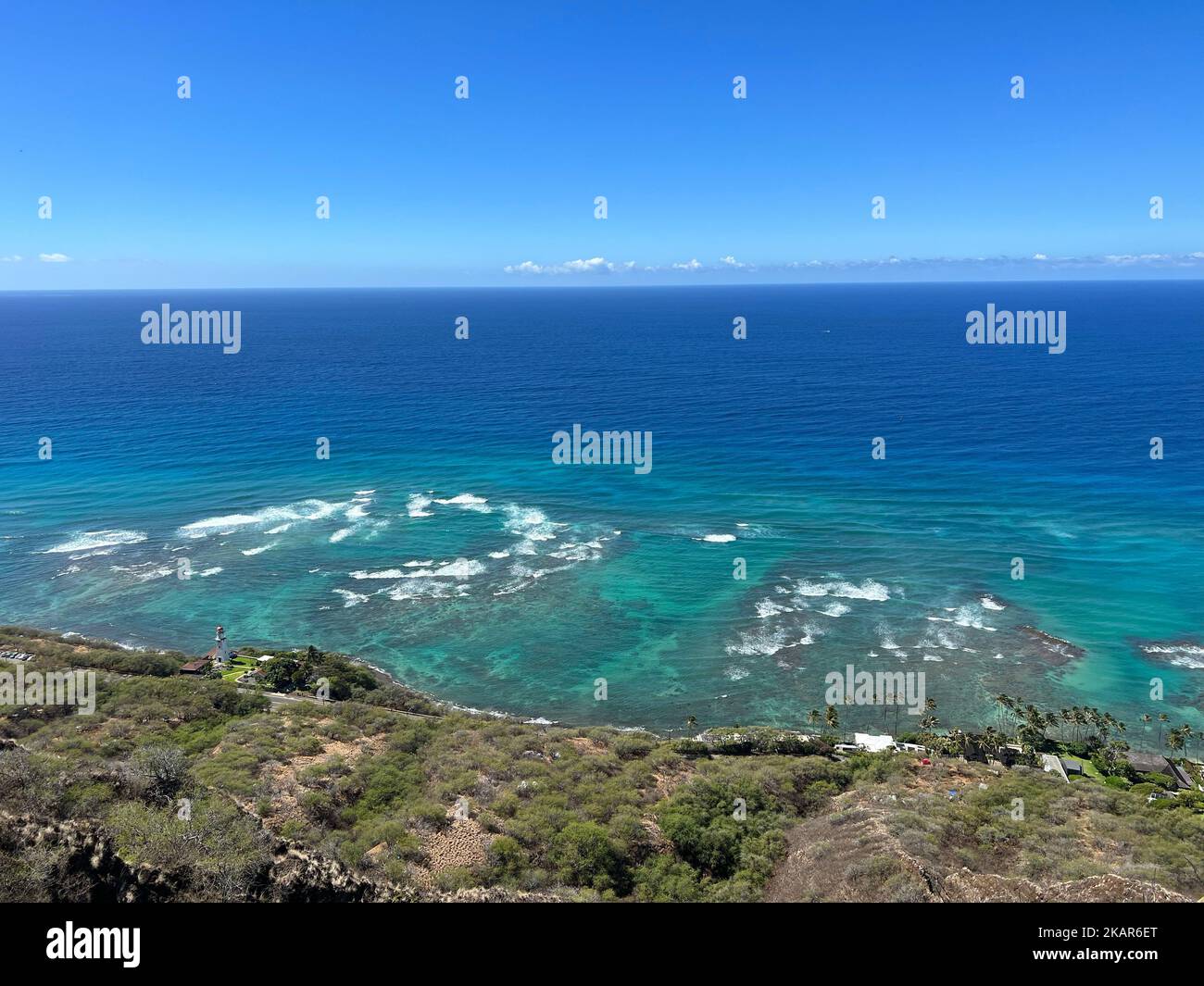 Honolulu diamond head lighthouse hi-res stock photography and images ...