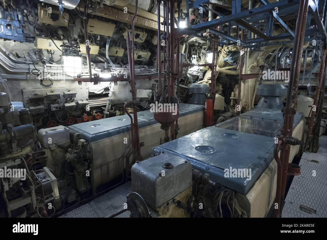 The submarine U434 left the Russian shipyards in 1976. It was built in