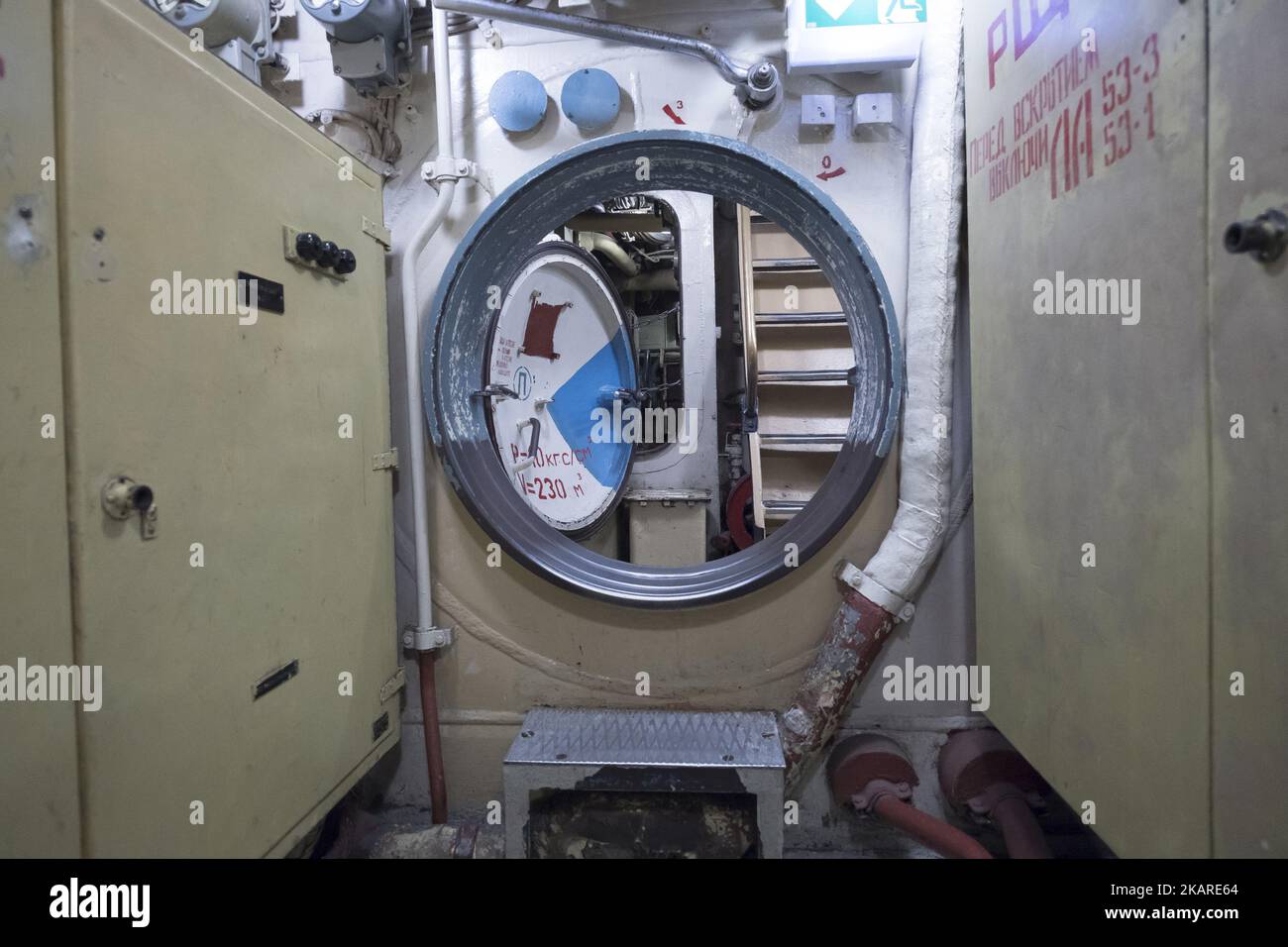 The submarine U434 left the Russian shipyards in 1976. It was built in