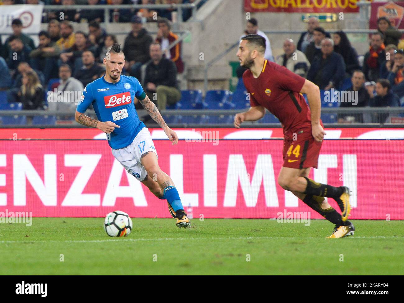 Marek Hamsik during the Italian Serie A football match between A.S ...