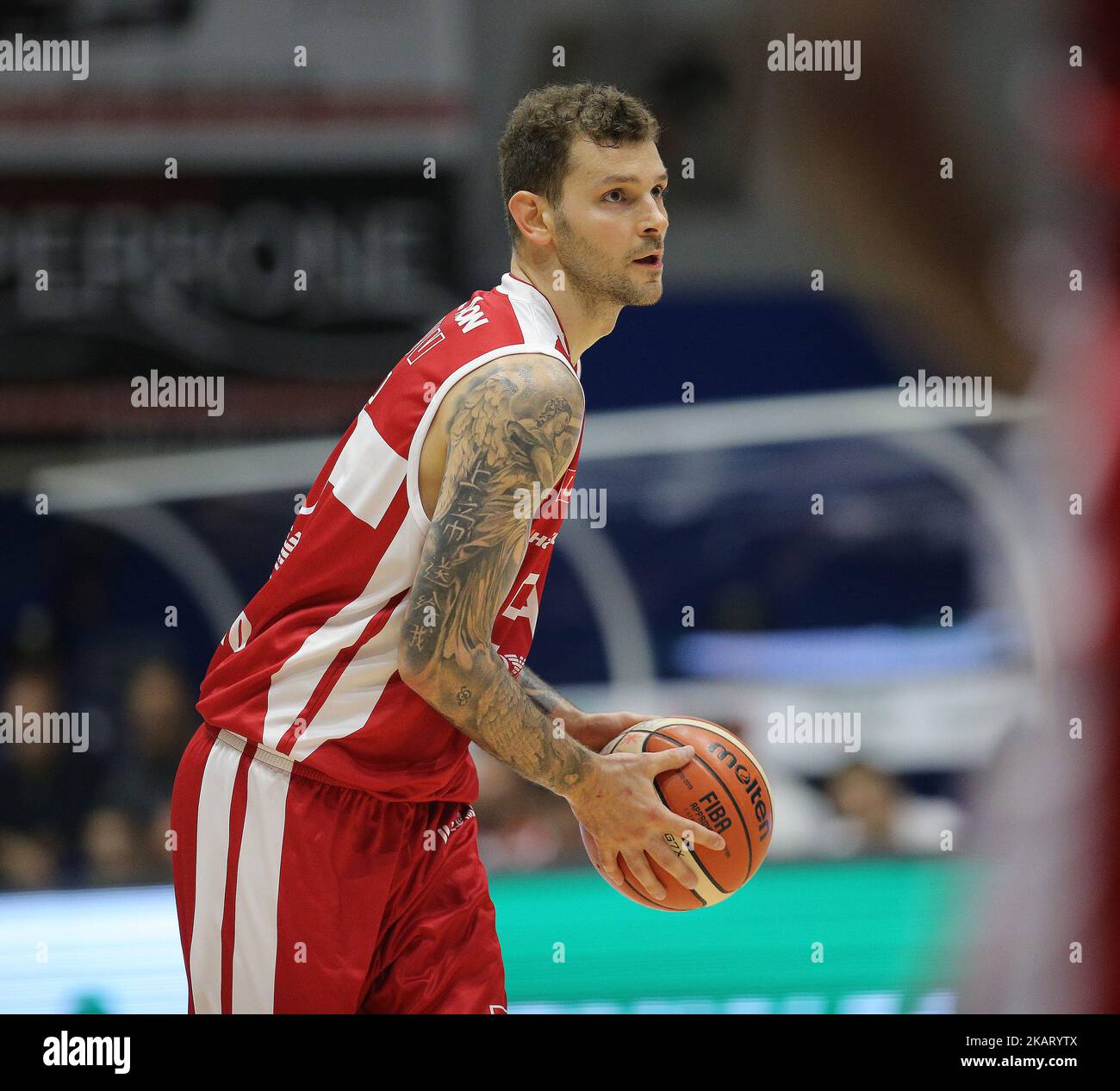Partita di basket tra Betaland Capo d'Orlando e EA7 Armani Milano nel 2017