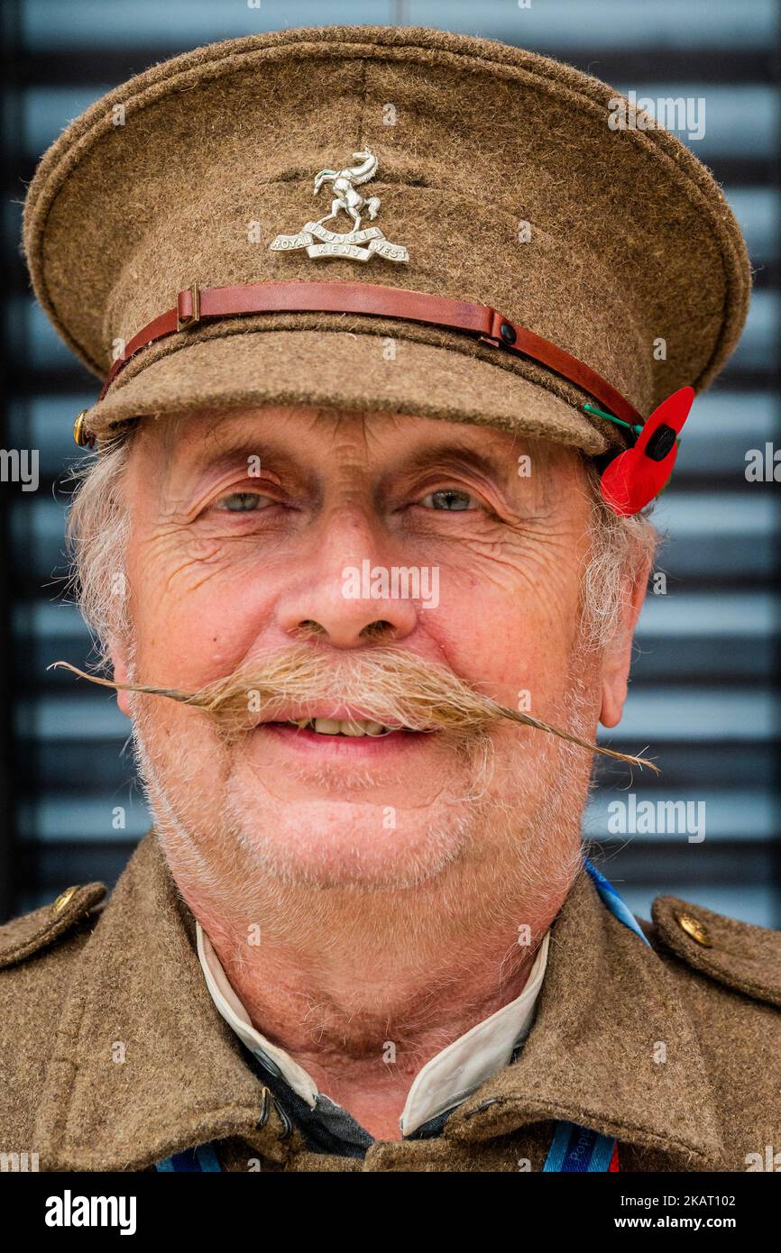 London, UK. 3rd Nov, 2022. Living History reenactors keep alive the