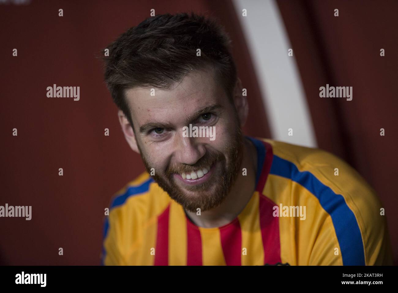 July 12, 2018 - Adria Ortola from Spain of FC Barcelona during the first FC  Barcelona training session of the 2018/2019 La Liga pre season in Ciutat  Esportiva Joan Gamper, Barcelona on