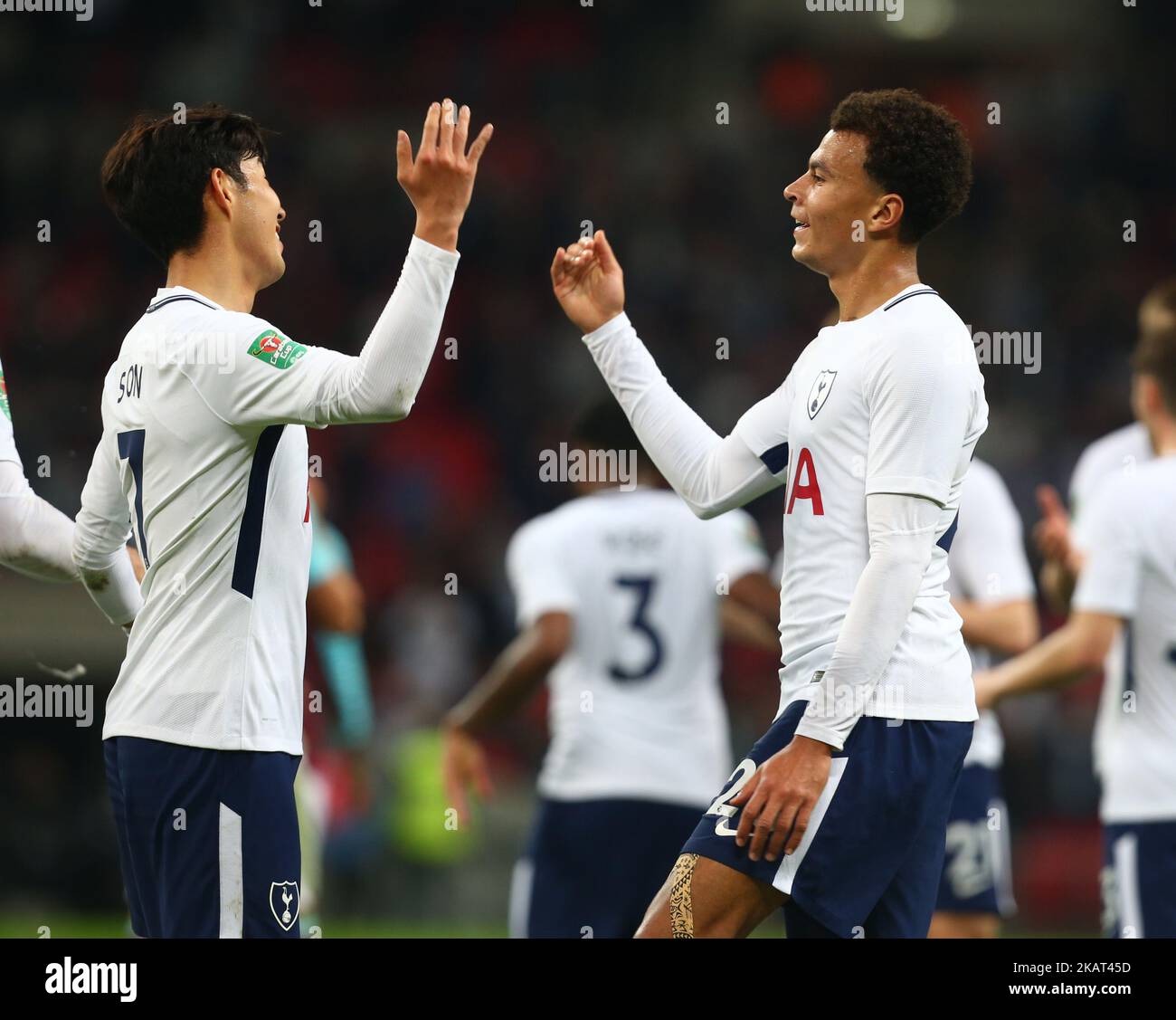 Dele alli son heung min hires stock photography and images Alamy