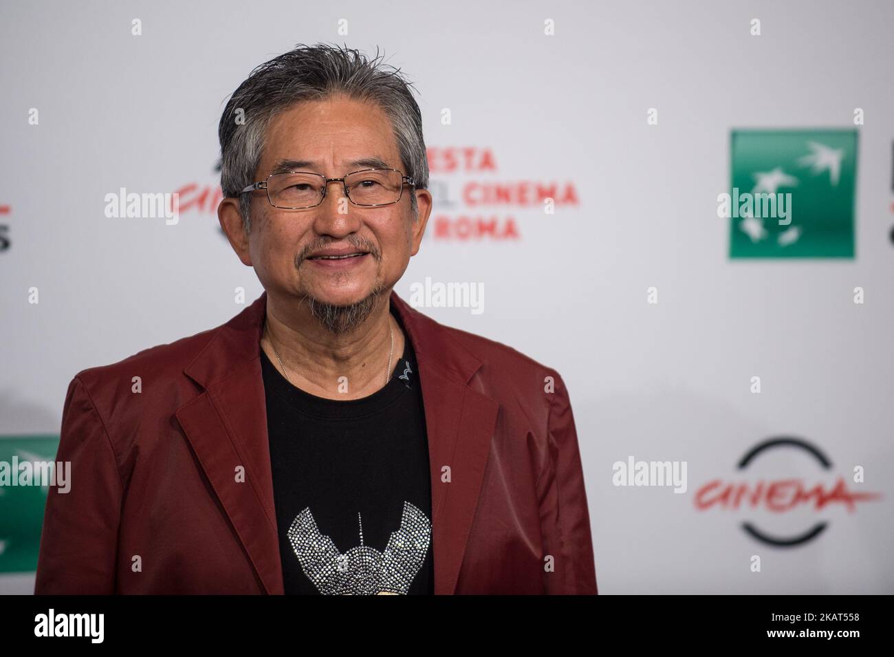 Go Nagai attends the photocall during the 12th Rome Cine Fest, Rome, Italy on 28 October 2017. (Photo by Giuseppe Maffia/NurPhoto) Stock Photo