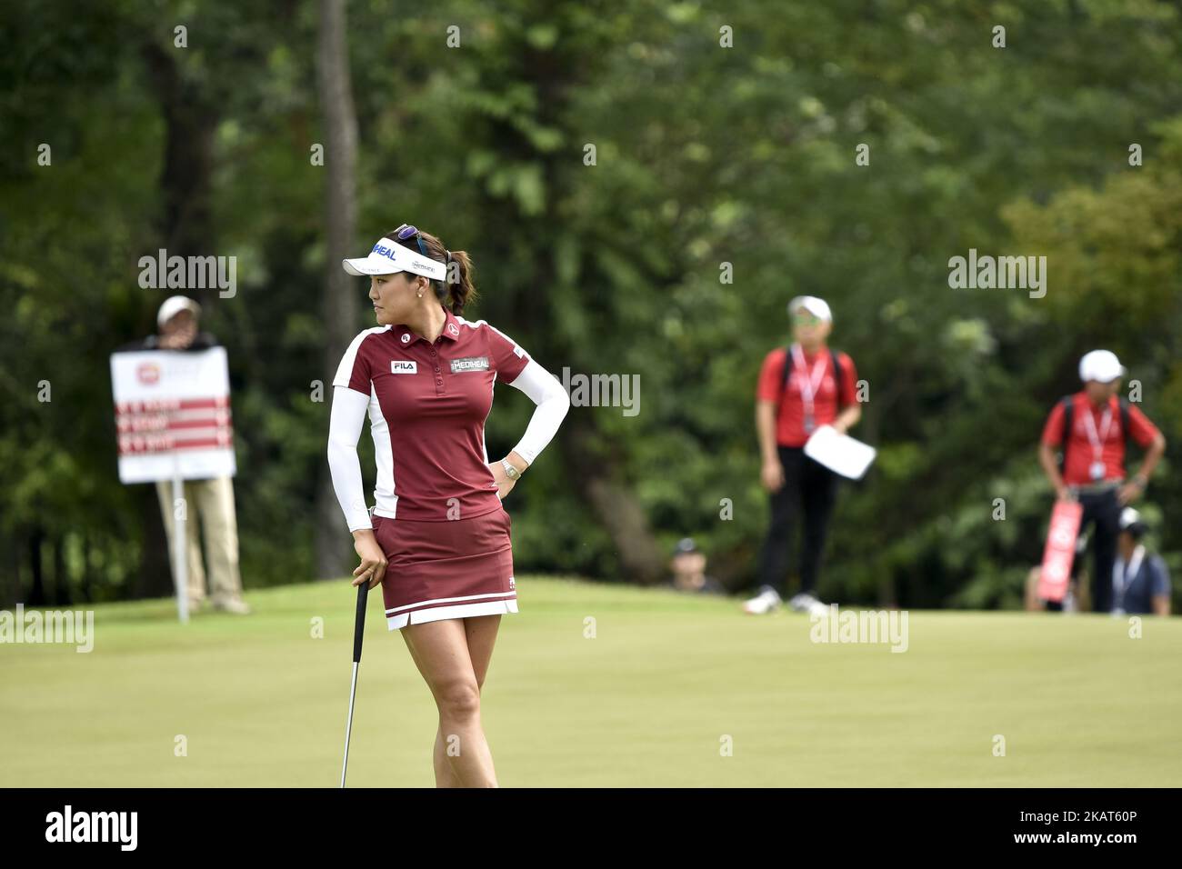 So Yeon Ryu of South Korea during day 4 of the Sime Darby LPGA Malaysia ...