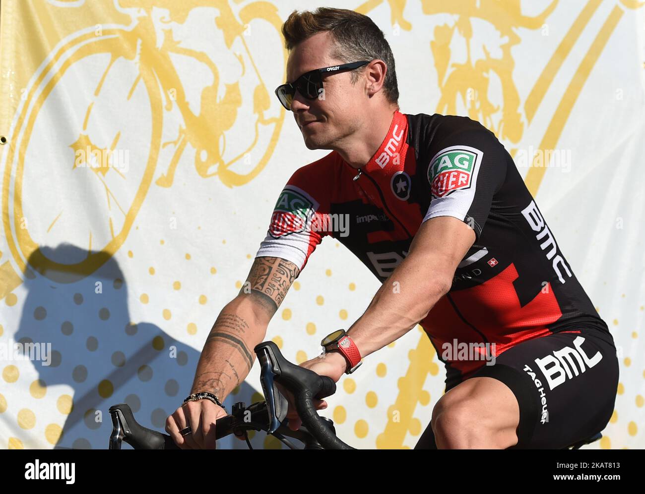 Nicolas Roche (IRL) from BMC Racing Team during the 5th edition of TDF Saitama Criterium 2017 - Media Day on November 3, 2017, in Saitama, Japan. (Photo by Artur Widak/NurPhoto) Stock Photo