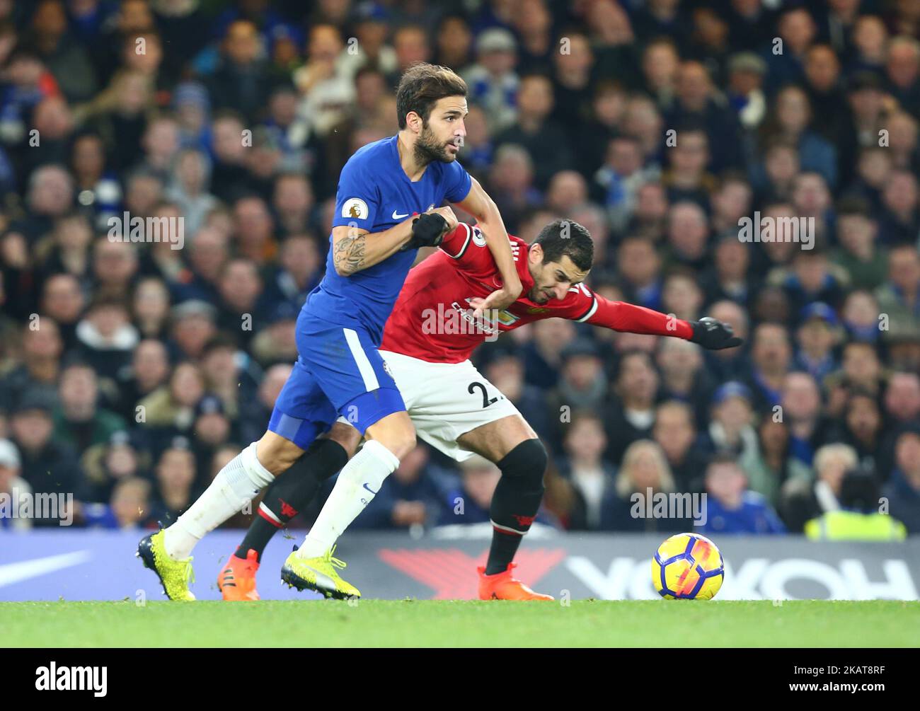 Henrikh Mkhitaryan of Manchester United during the FA Cup match between  Chelsea and Manchester United at Stamford Bridge in London. March 13, 2017.  *** EDITORIAL USE ONLY *** FA Premier League and