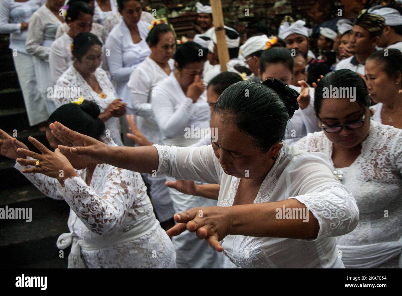 A trance ritual ceremonies at the village Pakraman Pengerebongan ...