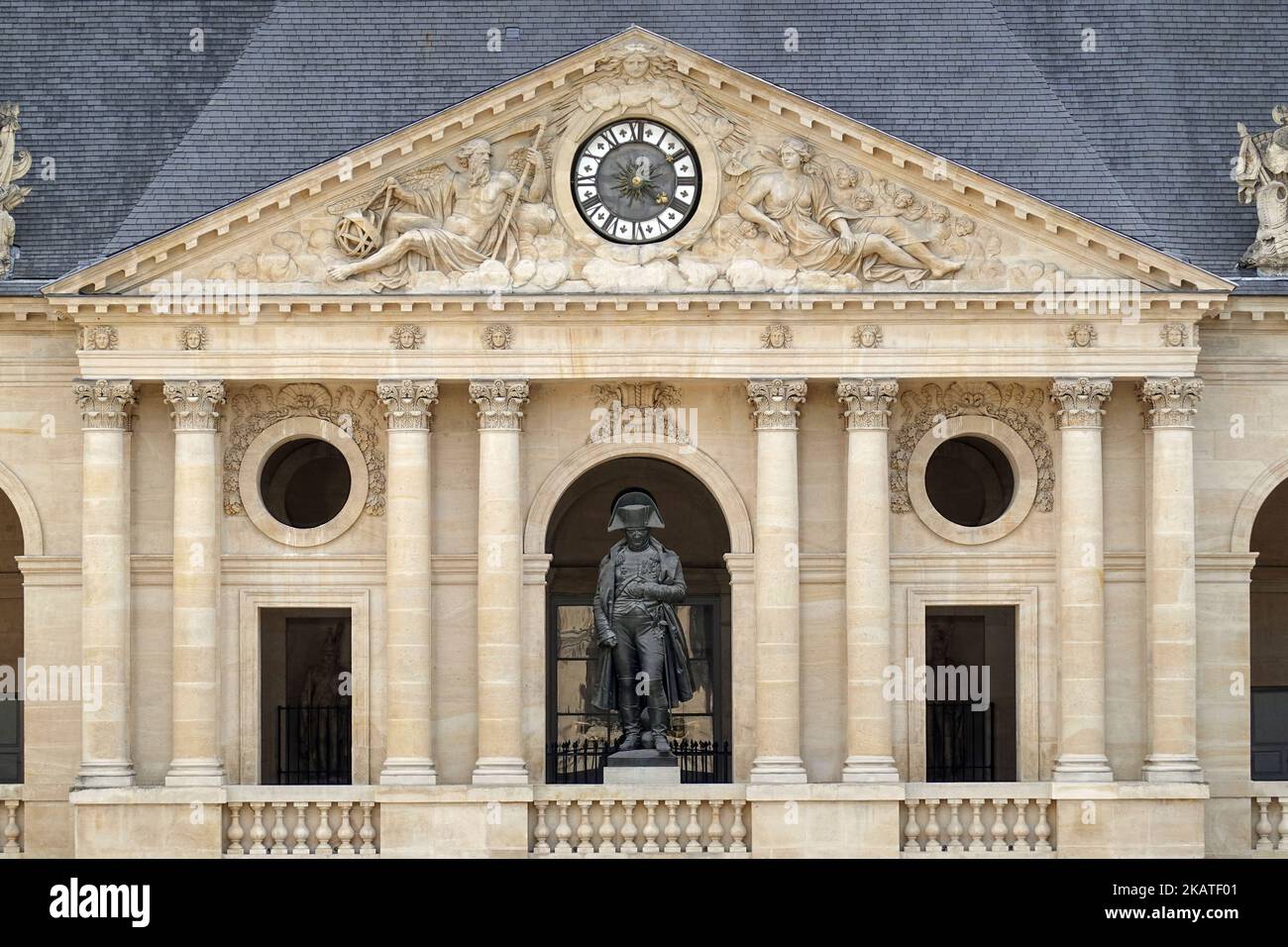 France, Paris, Hotel des Invalides, The Musee de l'Armee (Army Museum) national military museum of France   Photo © Fabio Mazzarella/Sintesi/Alamy Sto Stock Photo