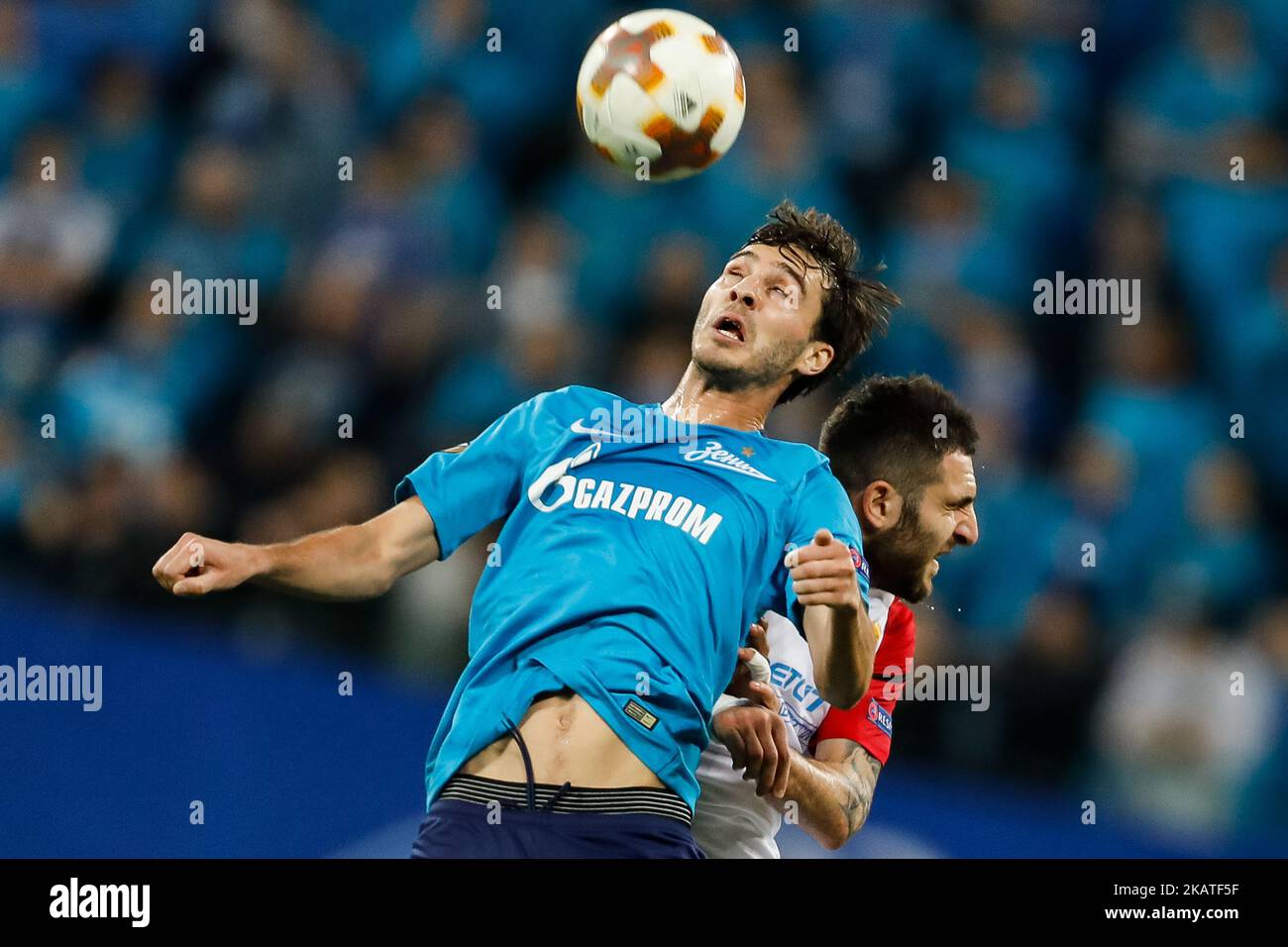 Tigran Barseghyan of SK Slovan Bratislava celebrates after scoring a  News Photo - Getty Images