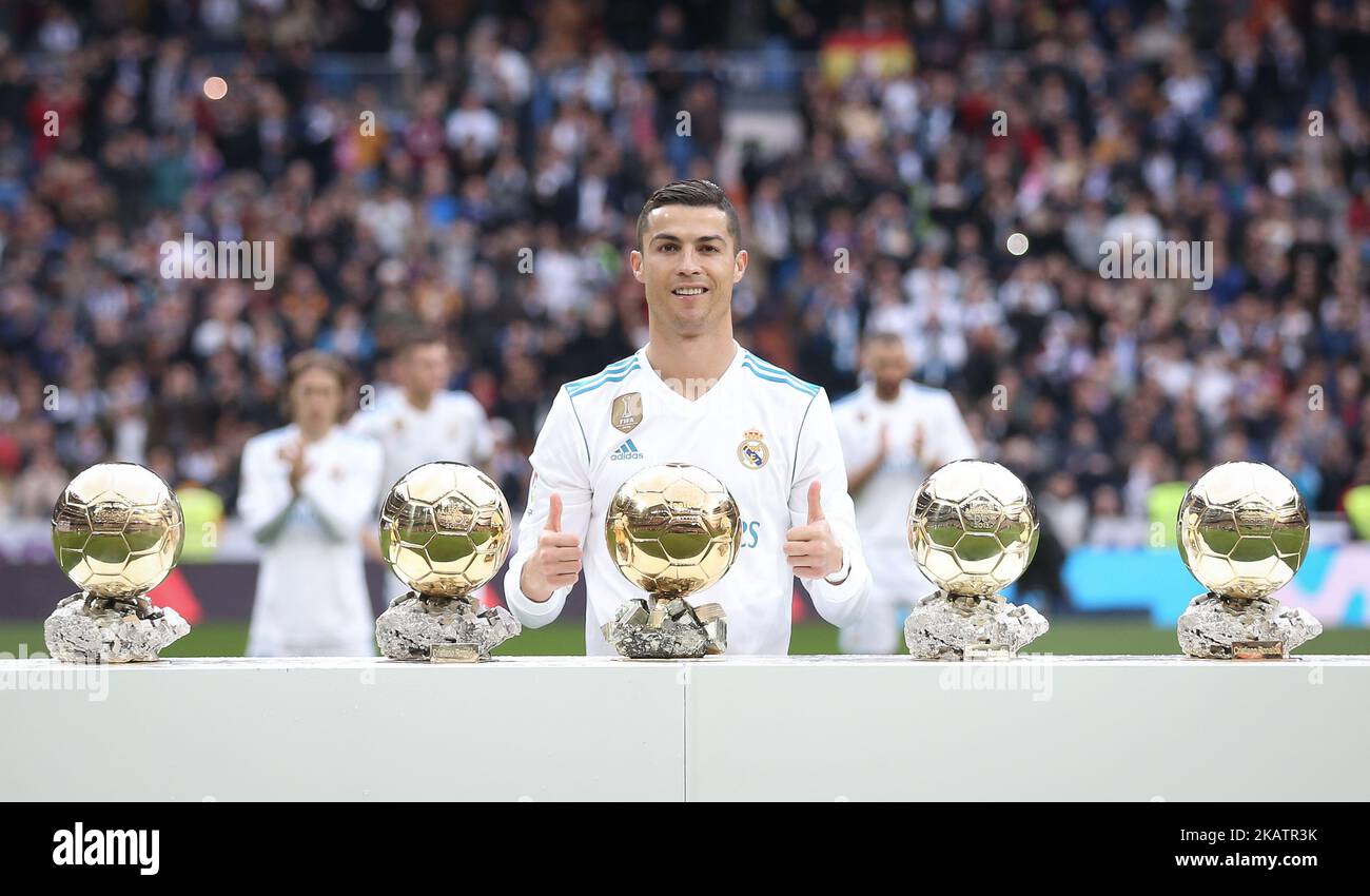 Cristiano ronaldo ballon d'or hi-res stock photography and images - Alamy