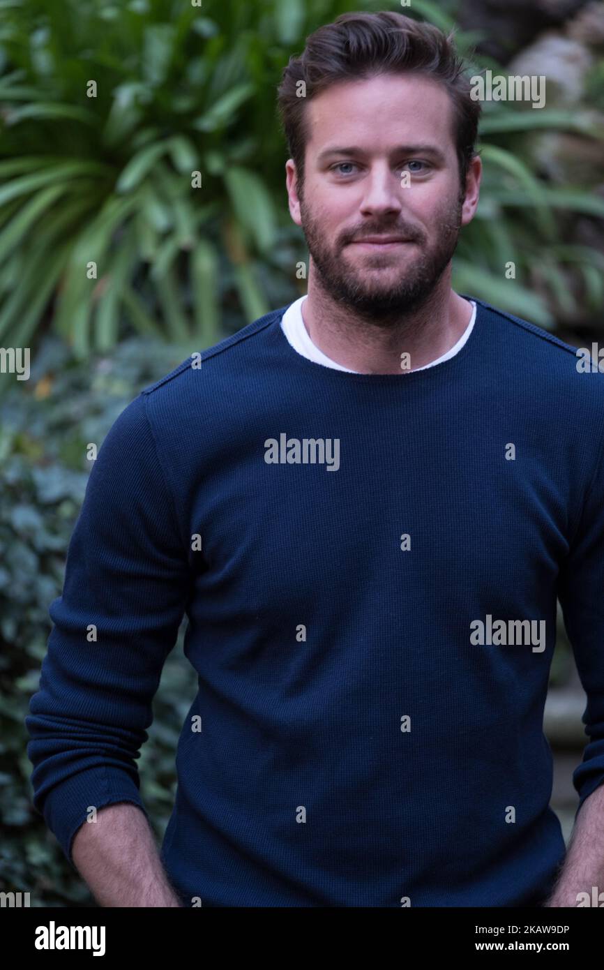 Actor Armie Hammer attends 'Chiamami Col Tuo Nome (Call Me By Your Name