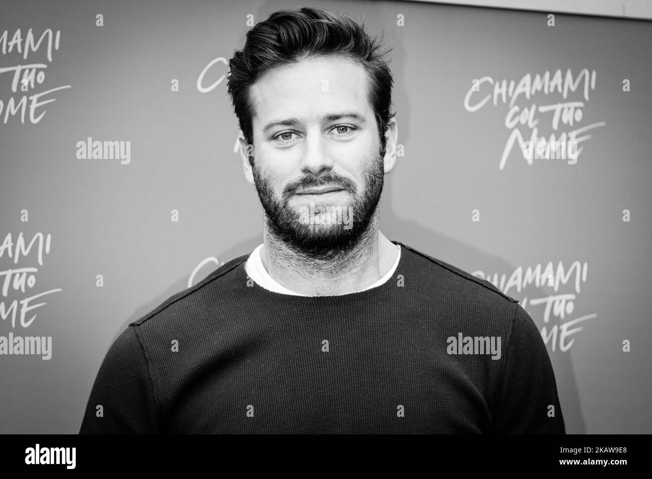 Actor Armie Hammer attends 'Chiamami Col Tuo Nome (Call Me By Your Name