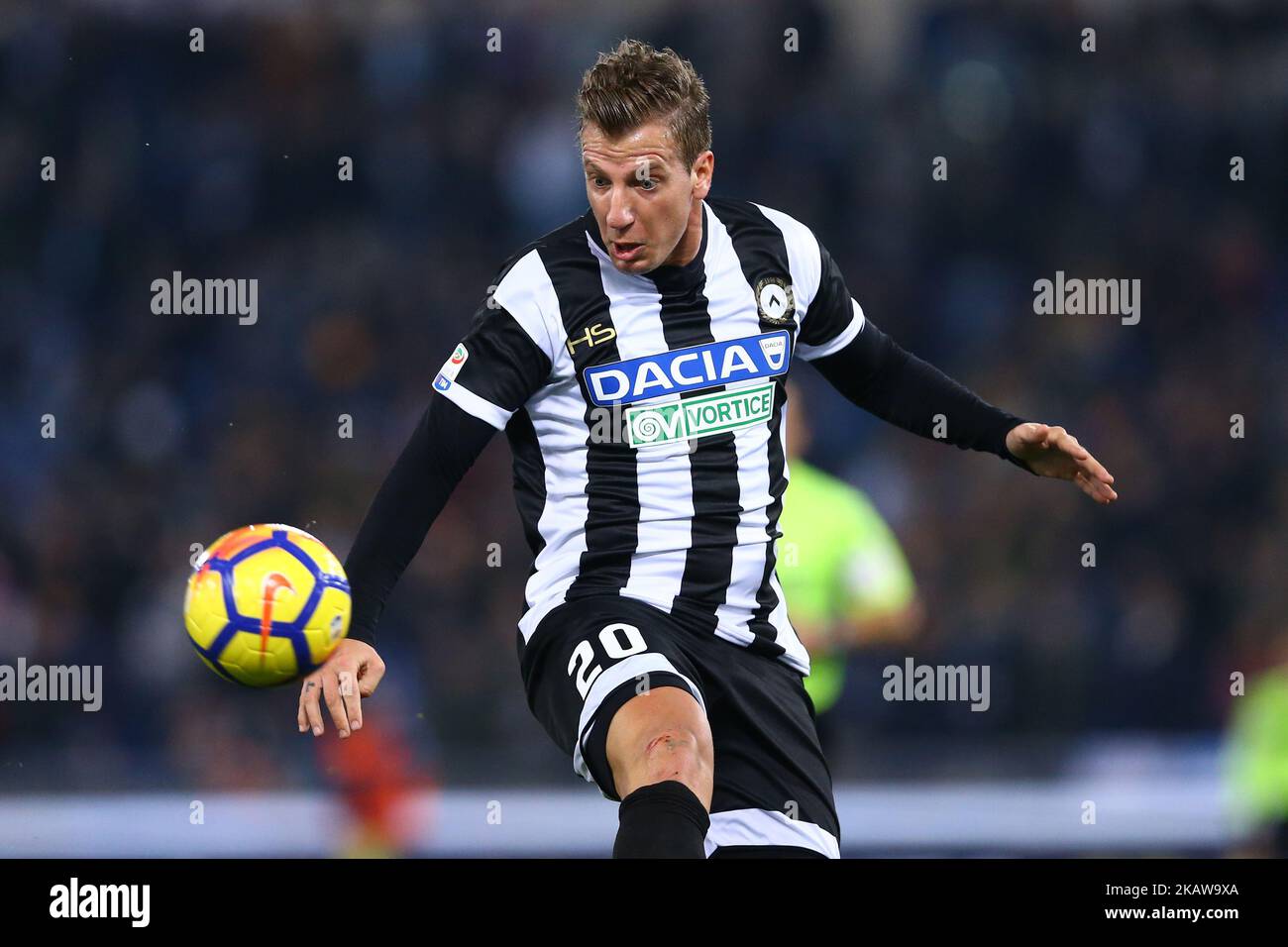 Maxi Lopez of Udinese during the Serie A match between SS Lazio and Udinese Calcio on January 24, 2018 in Rome, Italy. (Photo by Matteo Ciambelli/NurPhoto) Stock Photo