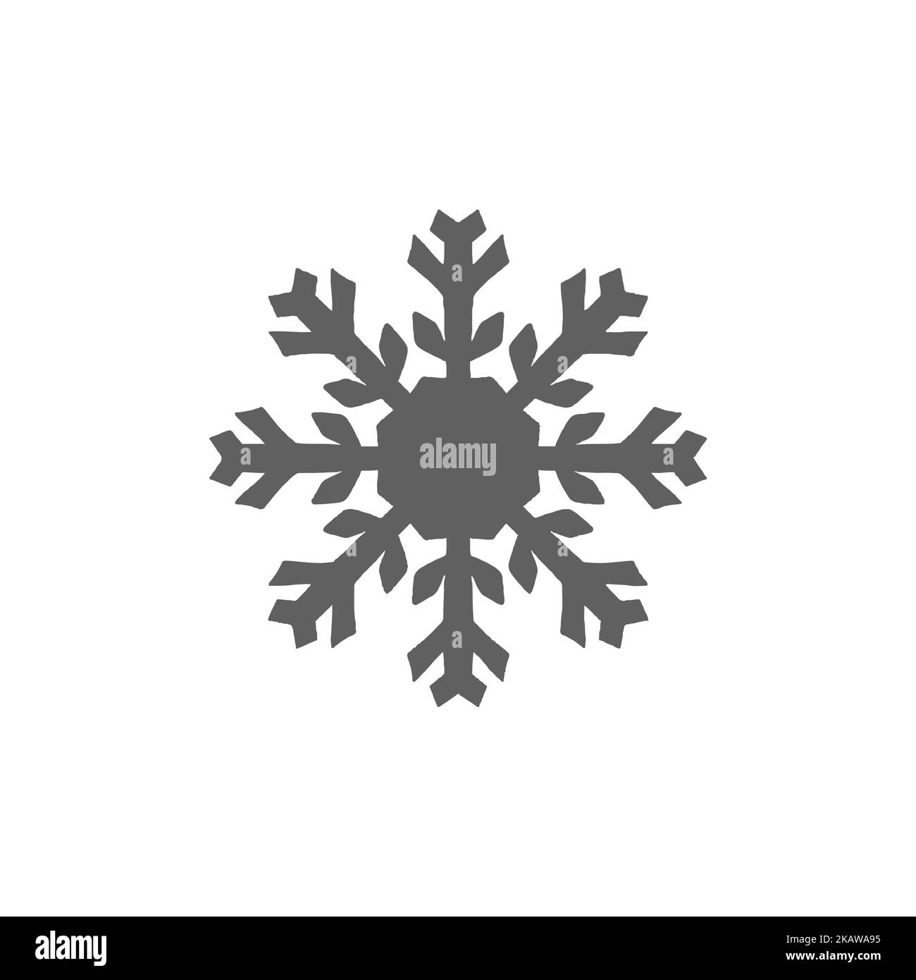 snowflake icon. Vector illustration Stock Vector Image & Art Alamy