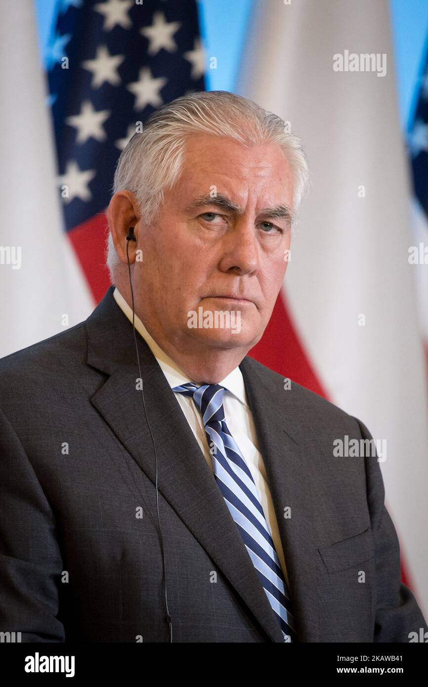 Rex wayne tillerson hires stock photography and images Alamy