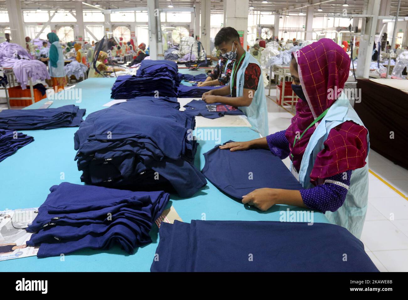 Dhaka, Bangladesh,On November 02, 2022. Bangladeshi worker works at a
