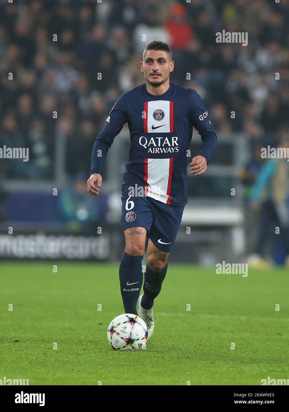 Marco verratti fc paris saint germain hi-res stock photography and