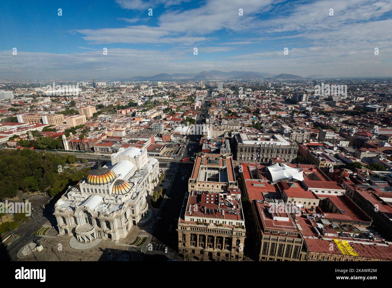 Mexico city from torre latinoamericana hi-res stock photography and ...