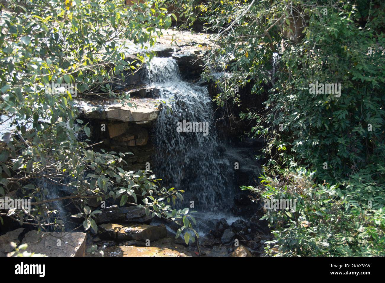 Chitradhara waterfall is located in the Bastar district, one of the