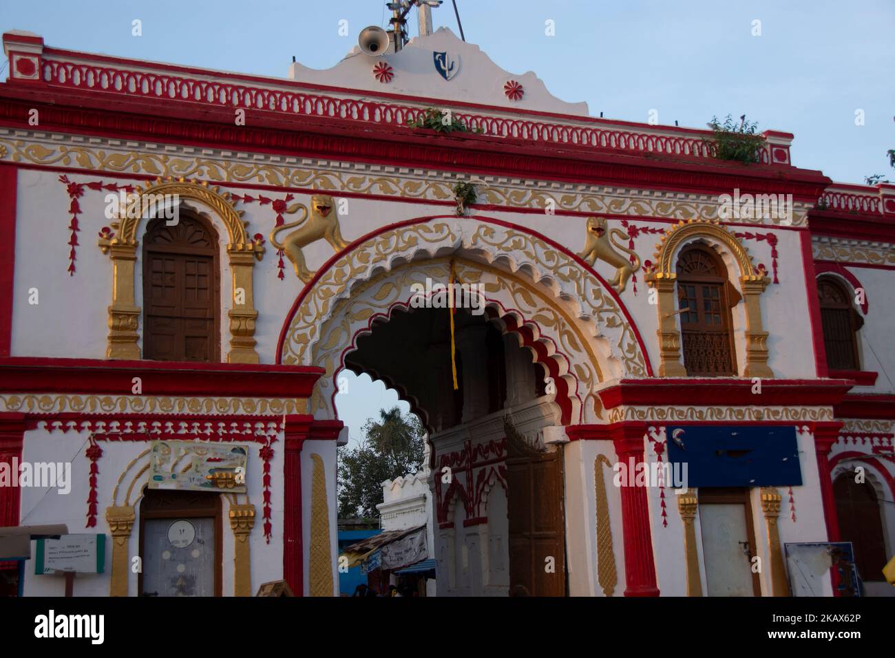Jagdalpur, Chhattisgarh, India on 24th October, 2022 - The Danteshwari temple, built in the 14th century by the Chalukya kings. Stock Photo