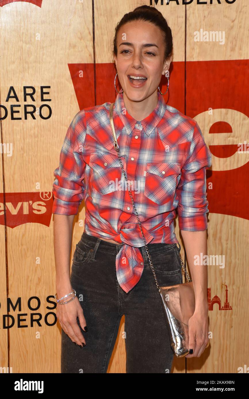 Actress Cecilia Suarez is seen arriving at the red carpet for opening