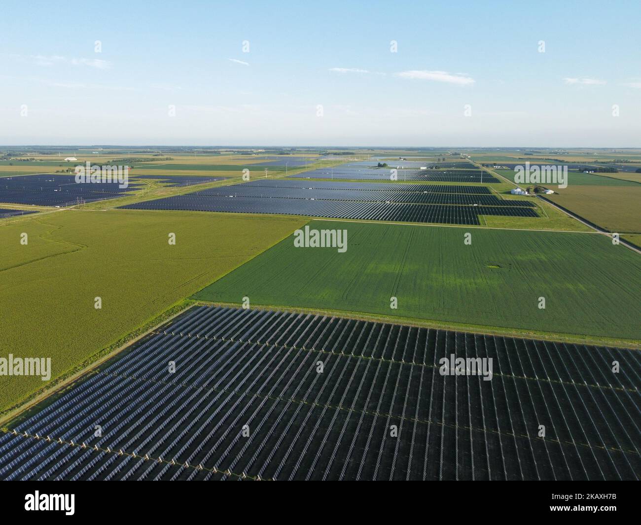 Wide landscape shot solar panel hi-res stock photography and images - Alamy