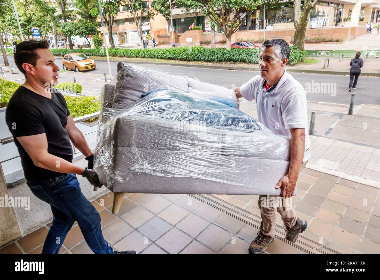 Bogota Colombia,El Chico Carrera 11,man men male,employee employees