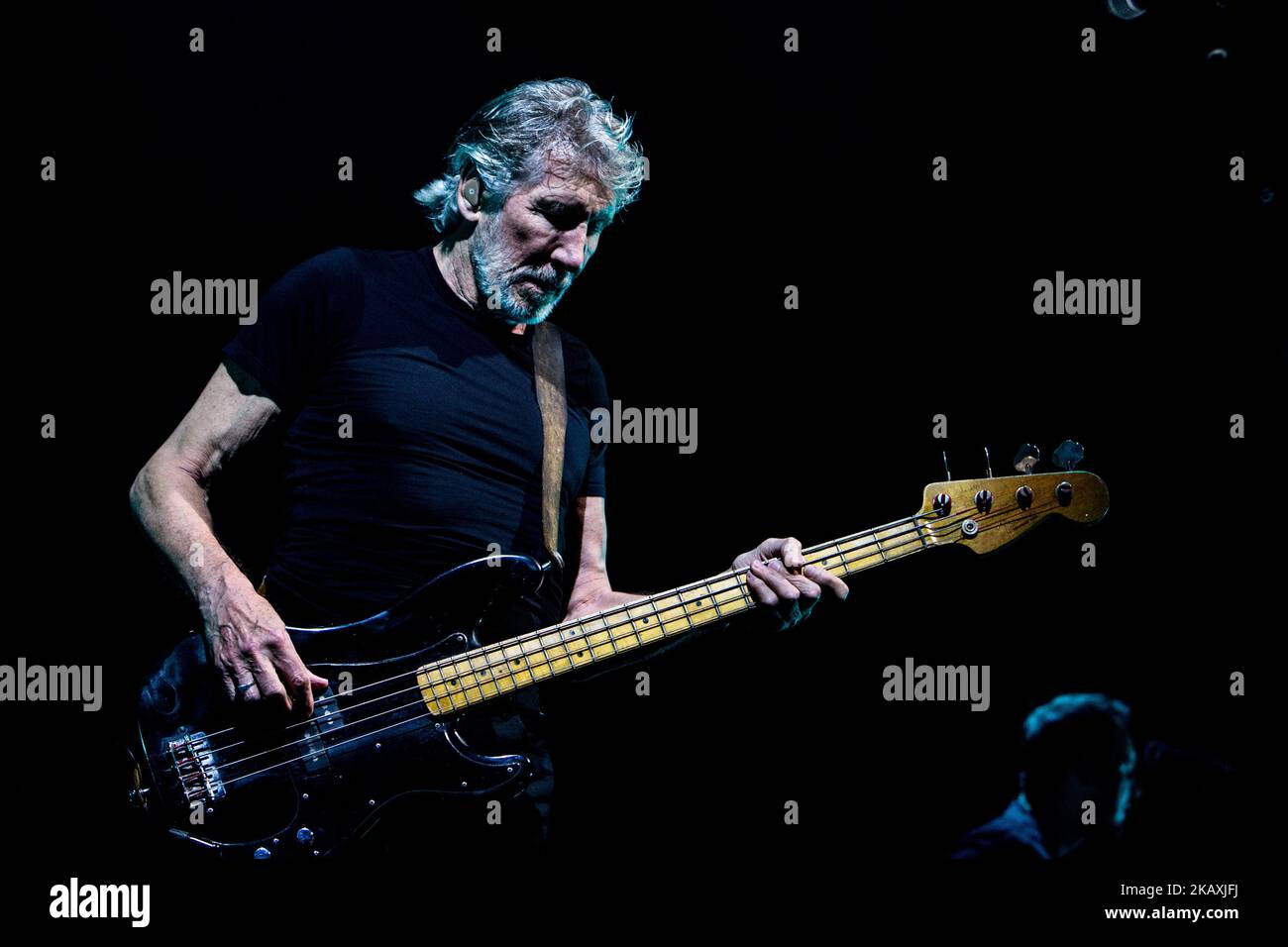 Music legend Roger Waters performs live at Mediolanum Forum in Milano, on April 17, 2018 (Photo by Mairo Cinquetti/NurPhoto) Stock Photo