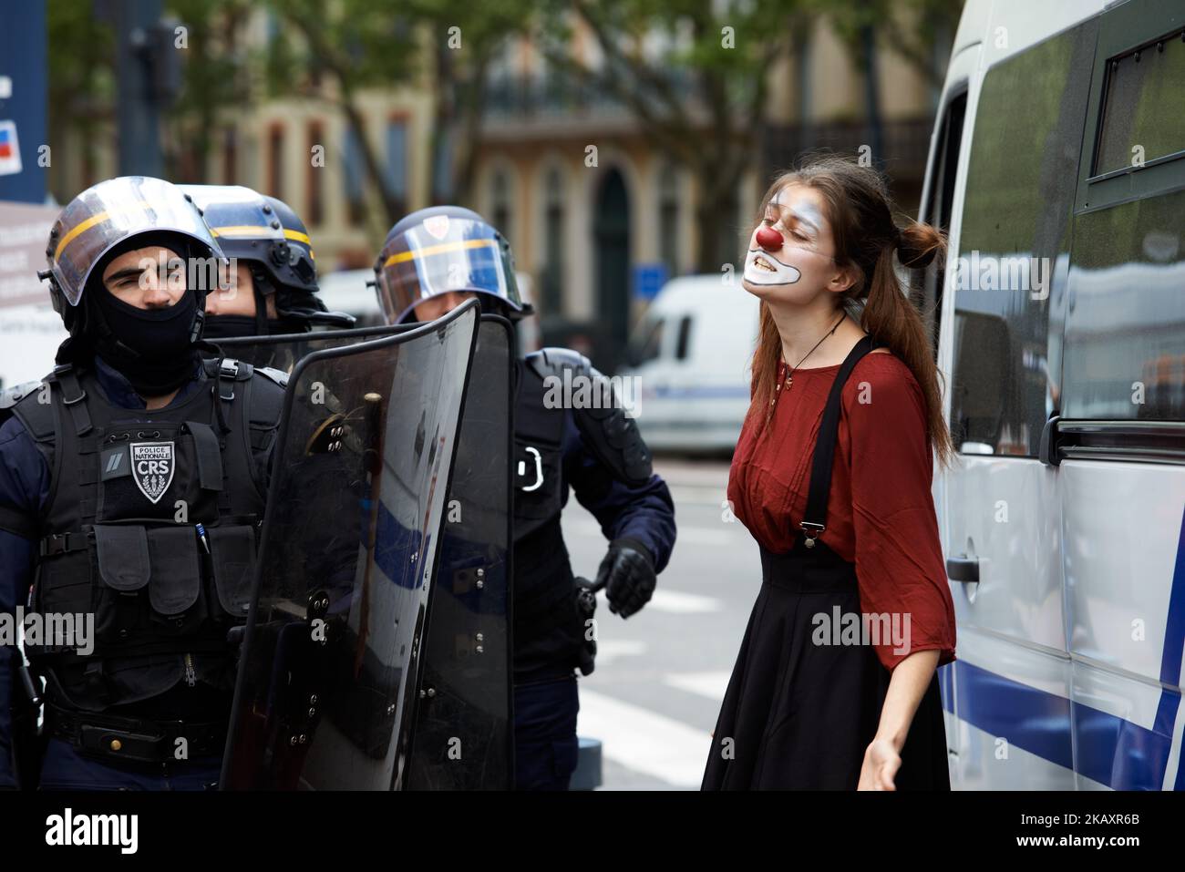 Clown Riots Clownistan hi-res stock photography and images - Alamy