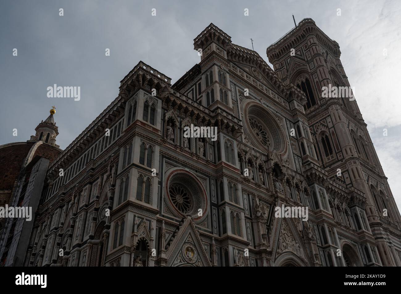 The Florence Cathedral is a major tourist attraction known for having ...