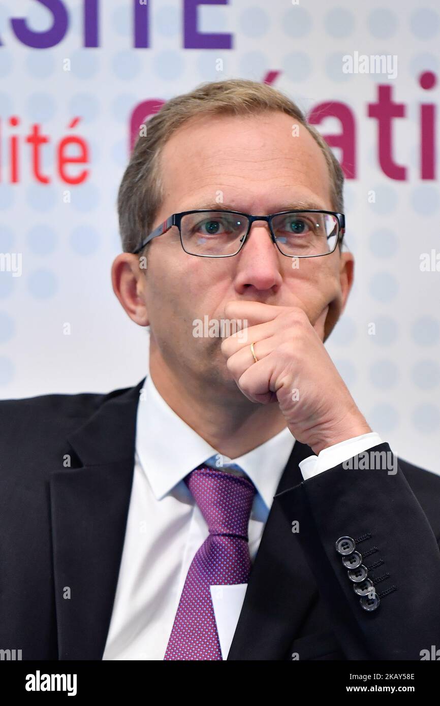 Henri Poupard attends presentation of the hydrogen deployment plan for