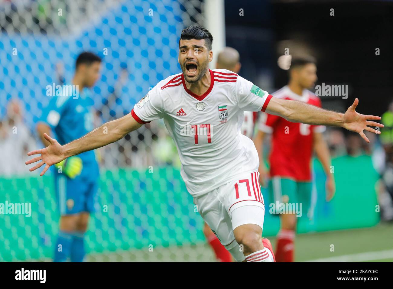 2022 3R Qatar World Cup FIFA - E07 IRAN SOCCER TEAM Sticker Promo Medhi  Taremi