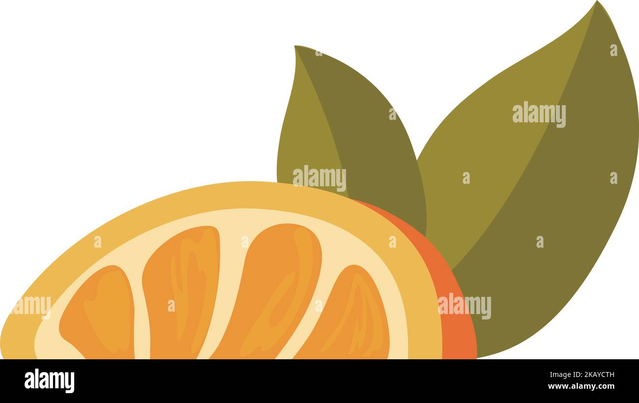 orange slice design Stock Vector Image & Art - Alamy