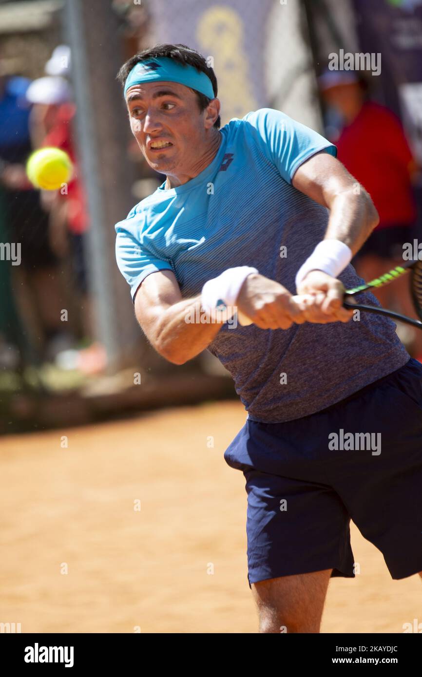 Agustin Velotti during match between Walter Trusendi (ITA) and Agustin