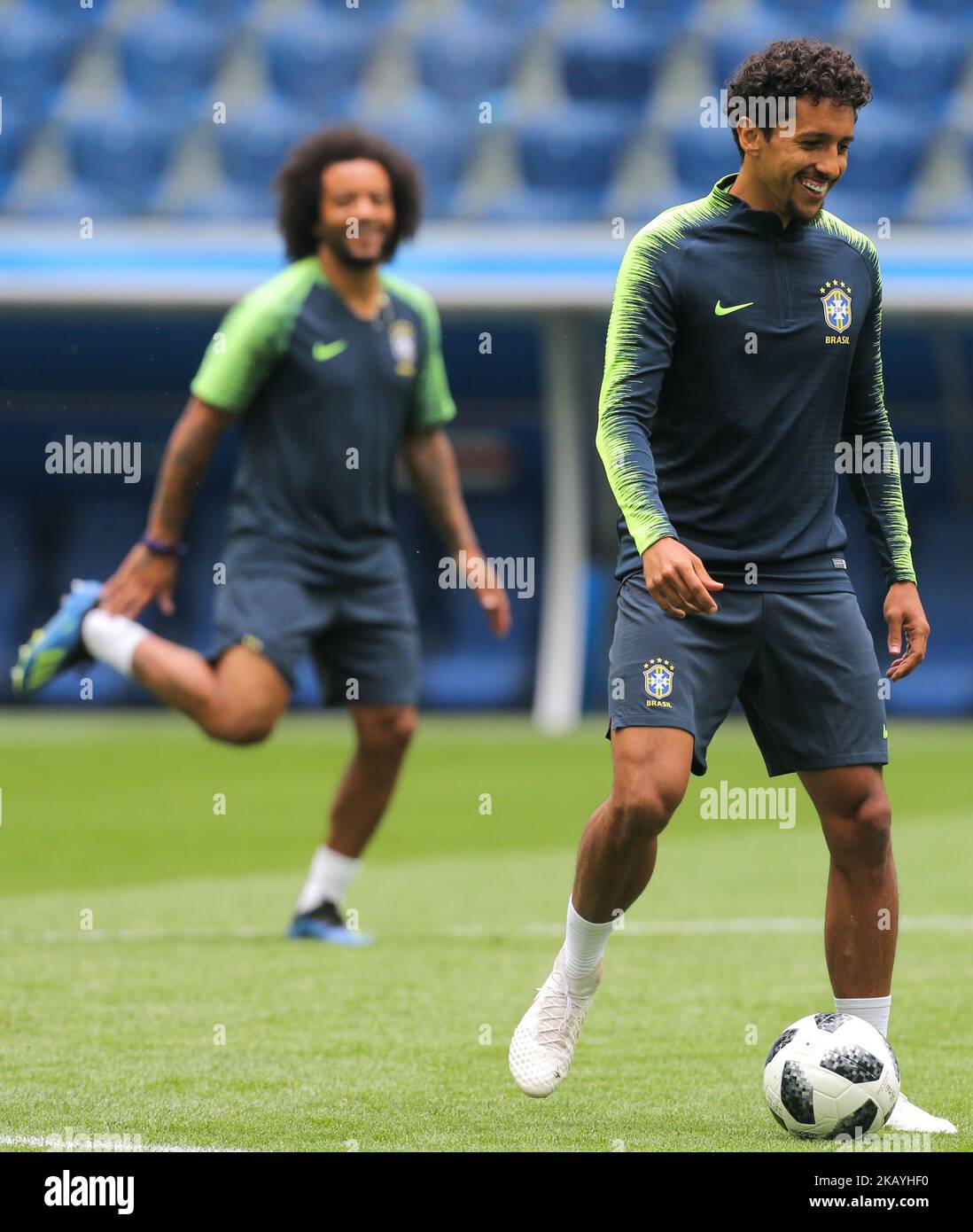 Marquinhos brazil national team hi-res stock photography and images - Alamy